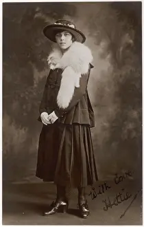 Boyish: White Fox Fur Stole