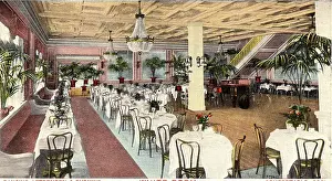 1910 1920: The White Room at the Palais de Danse Restaurant