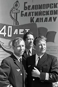 Slogan: White Sea-Baltic Canal, 1973