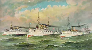C1893: The white squadron United States Navy