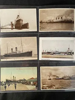 Henry Aldridge & Son Ltd.: White Star Line - six assorted postcards