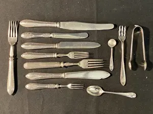 White Star Line - assorted silver plated cutlery