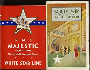 Foldout: White Star Line - two brochures