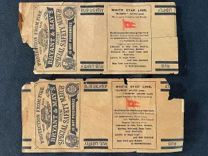 Henry Aldridge & Son Ltd.: White Star Line, Bryant & May match labels