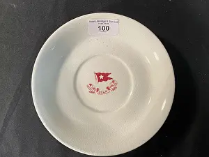 Henry Aldridge & Son Ltd.: White Star Line - Third Class oversize saucer