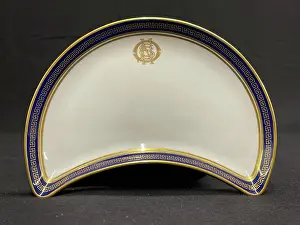 Osnc: White Star Line, Copeland Spode OSNC crescent dish