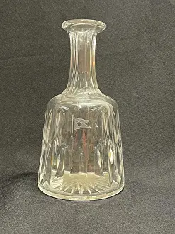 Decanter: White Star Line, crystal decanter with logo