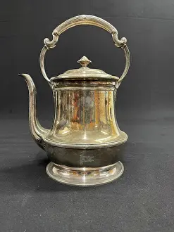 Oversize: White Star Line, Elkington plate tea[pt