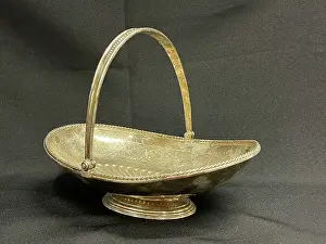 Elkington: White Star Line, First Class Elkington plate bread basket