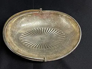Elkington: White Star Line, First Class Elkington plate bread basket