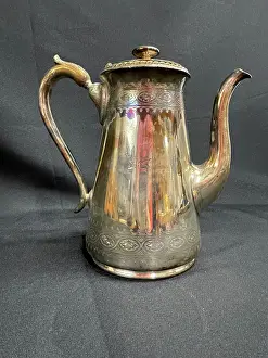 Elkington: White Star Line, First Class Elkington plate coffee pot