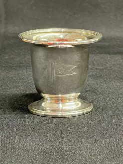 Elkington: White Star Line, First Class Elkington plate egg cup