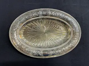 Starburst: White Star Line, First Class oval starburst fruit platter