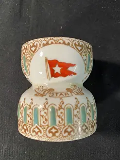 Wisteria: White Star Line - First Class Wisteria pattern egg cup