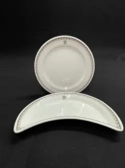 Maddock: White Star Line, John Maddock and Sons dish, side plate