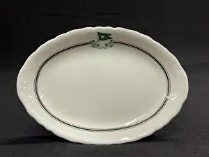 Maddock: White Star Line, John Maddock and Sons oval dish