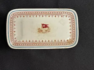 Asparagus: White Star Line, Losol ware asparagus dish