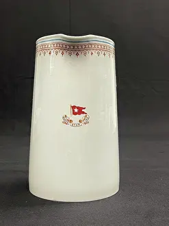 Oversize: White Star Line, Losol ware ceramic jug