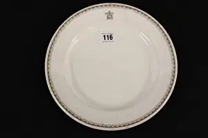 Intertwined: White Star Line - Maddock and Co dinner plate