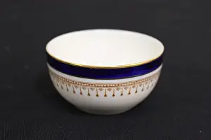 Cobalt: White Star Line - Minton First Class blue sugar bowl