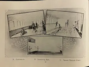 Squash: White Star Line, Olympic and Titanic, three illustrations