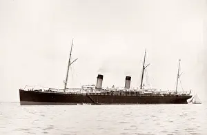 Spithead: White Star Line, RMS Teutonic launch, Teutonic at Spithead