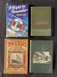Hardback: White Star Line, RMS Titanic - four books