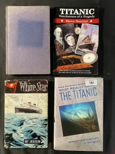 Santini: White Star Line, RMS Titanic - four books