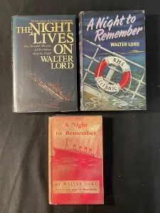Clipped: White Star Line, RMS Titanic - three books by Walter Lord
