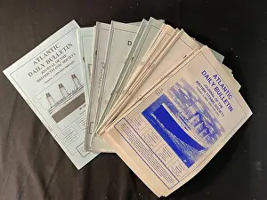 Catalogues: White Star Line, RMS Titanic - collection of publications