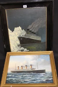 Henriksson: White Star Line, RMS Titanic - two items