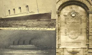 Godalming: White Star Line, RMS Titanic - three items