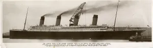 Bookpost: White Star Line, RMS Titanic - postcard at Belfast