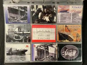 Ismay: White Star Line, RMS Titanic - nine postcards