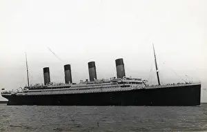 White Star Line, RMS Titanic at sea