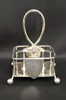 Cruet: White Star Line - silver plate cruet, wedding present