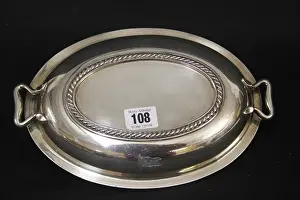 Tureen: White Star Line - silver plated tureen cover