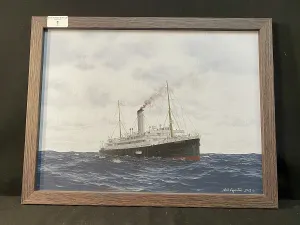 Henry Aldridge & Son Ltd.: White Star Line, SS Laurentic, sinking, WW1