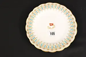 2ins: White Star Line - Wisteria side plate