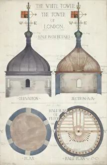 Cross Section: The White Tower, Tower of London