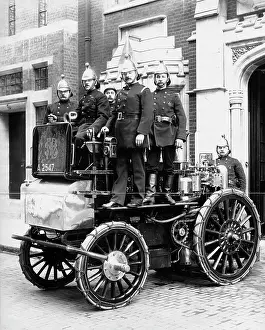 1904copy1: Whitefriars fire station, London