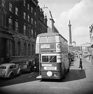 Busses: Whitehall, London