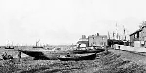 Whitstable: Whitstable West Beach early 1900s