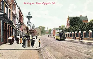 Nestles: Whittington Stone, Highgate Hill, Highgate, North London