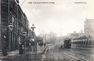 Nestles: Whittington Stone, Highgate Hill, Highgate, North London