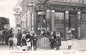 Nestles: Whittington Stone, Highgate Hill, Highgate, North London