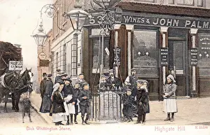 Nestles: Whittington Stone, Highgate Hill, Highgate, North London