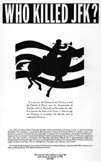 Paranoid: Who killed JFK? Citizens Commission of Inquiry, ?