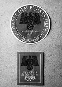 Plaques: WHW badge, 1934