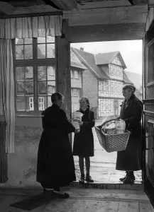 Goslar: WHW donation in Goslar, 1936